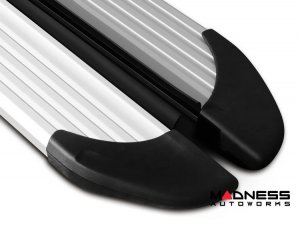 Jeep Renegade Side Steps - APA Running Boards - Silver / Aluminum (2015 - 2024)